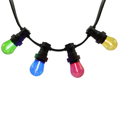 Prikkabel met 4 kleuren 10M koppelbaar