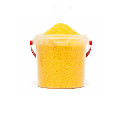 Pakket voor ongeveer 25 extra suikerspinnen - Geel (ananas)