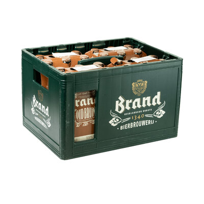 Krat Brand Bier Oud Bruin 24 X 0.3L