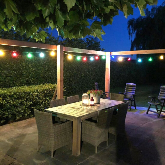 Prikkabel met 4 kleuren 10M koppelbaar