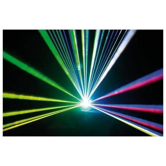 Speciale lasershow met teksten