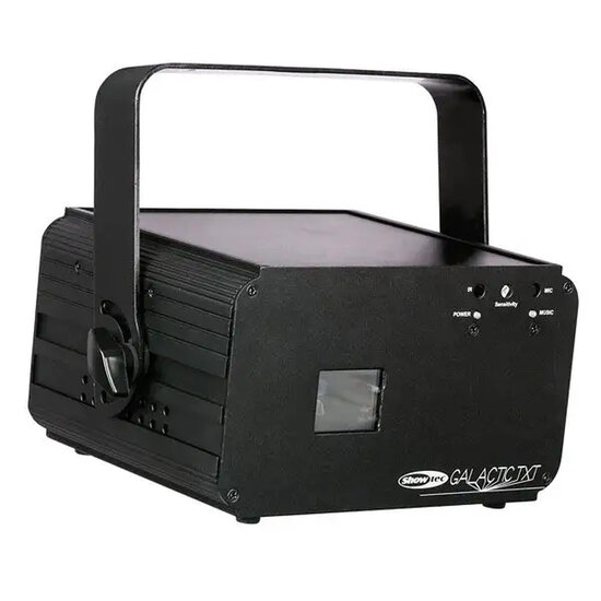 Speciale lasershow met teksten