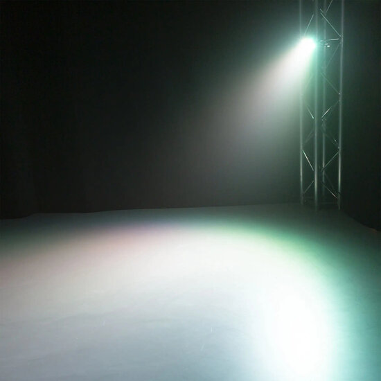 Set van 2 gekleurde draadloze LED PAR spots 