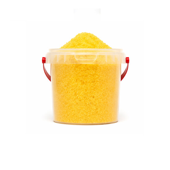 Pakket voor ongeveer 25 extra suikerspinnen - Geel (ananas)