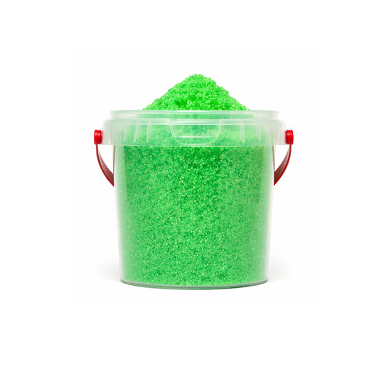 Pakket voor ongeveer 25 extra suikerspinnen - Groen (appel)