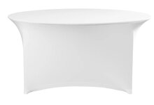Tafelrok voor ronde tafel 150CM - Wit