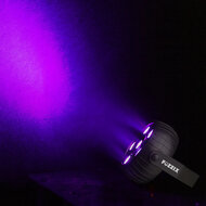 Set van 2 gekleurde draadloze LED PAR spots 