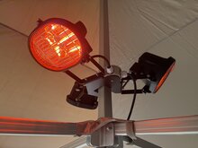 Elektrische partytent heater 1500W